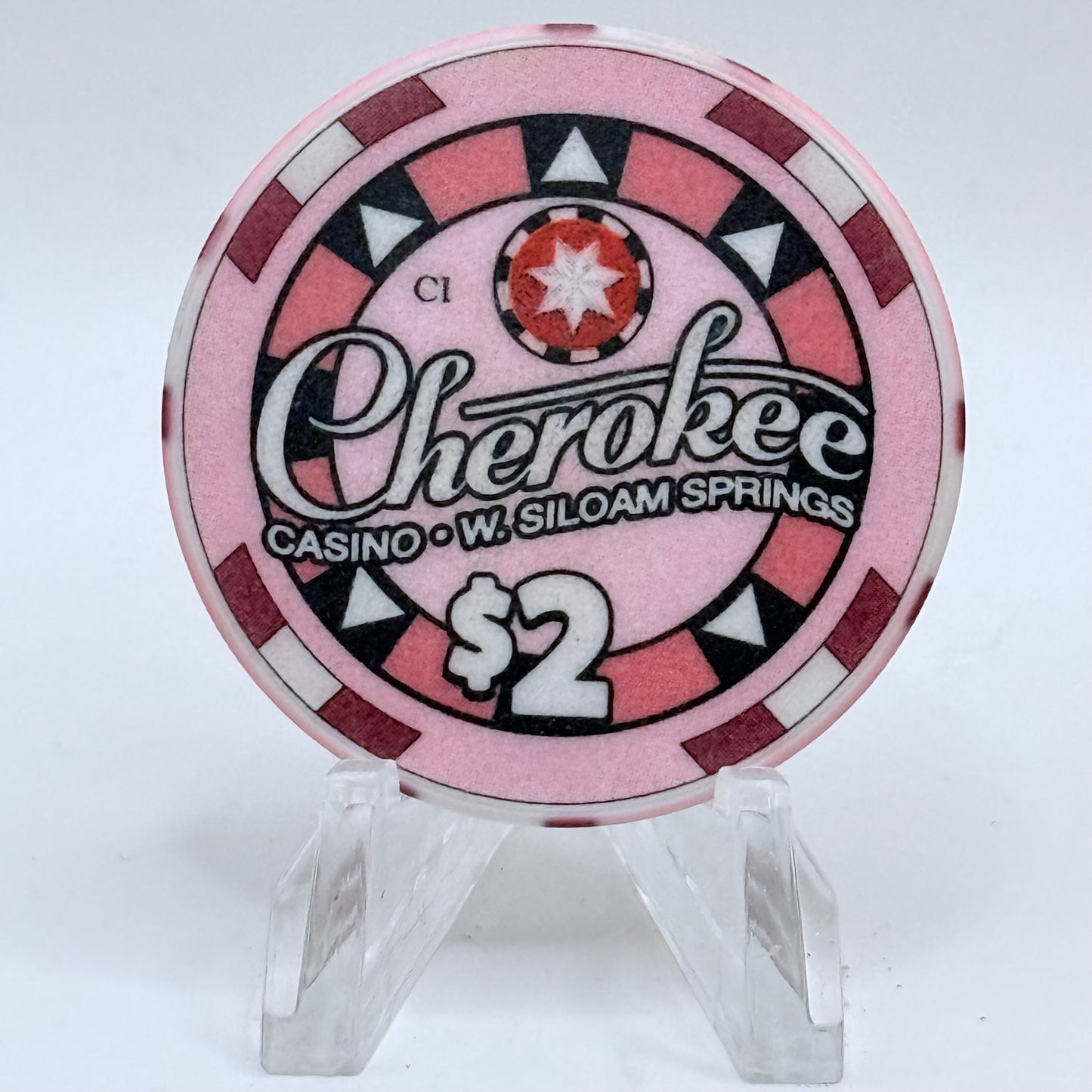 Cherokee - West Siloam Springs $2 Casino Chip