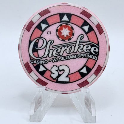 Cherokee - West Siloam Springs $2 Casino Chip