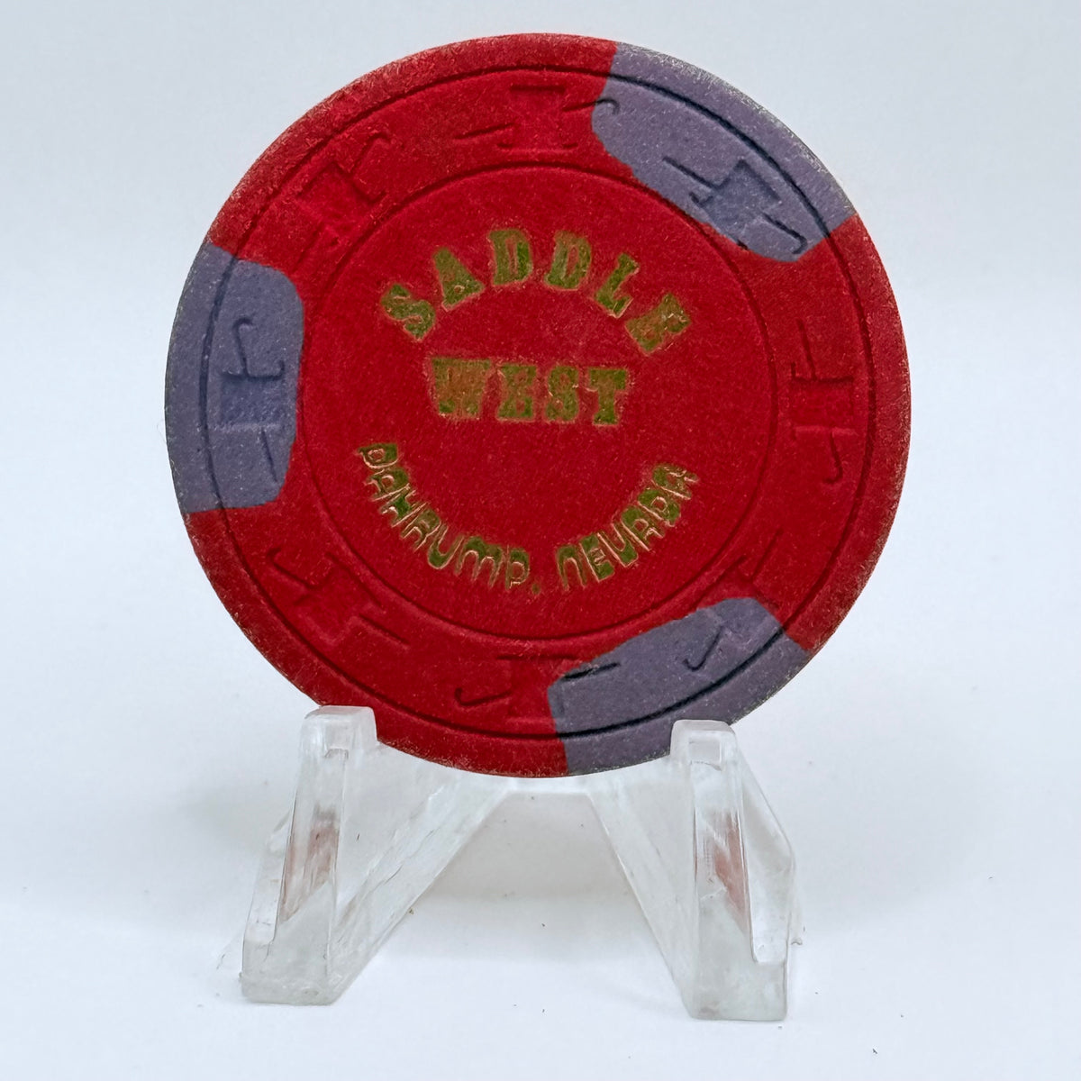 Saddle West Pahrump Nevada $5 Casino Chip N1302