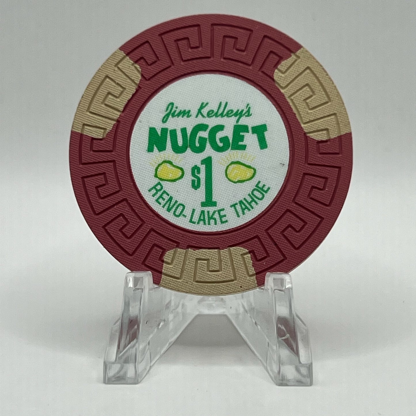 Jim Kelley's Nugget 1960s $1 Chip N5399