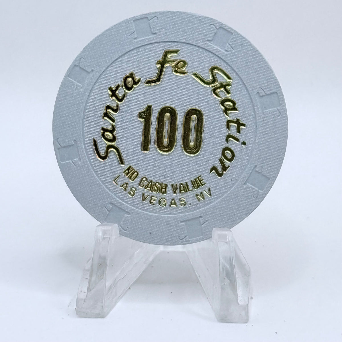 Santa Fe Station Las Vegas Nevada 2005 Series 5 $100 NCV Casino Chip E4355