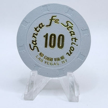 Santa Fe Station Las Vegas Nevada 2005 Series 5 $100 NCV Casino Chip E4355