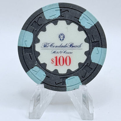 Condado Beach San Juan Puerto Rico Series 7 $100 Casino Chip