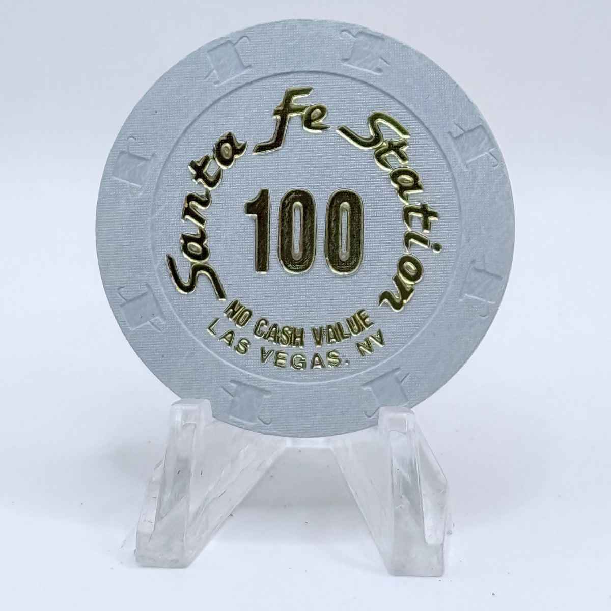 Santa Fe Station Las Vegas Nevada 2005 Series 5 $100 NCV Casino Chip E4355