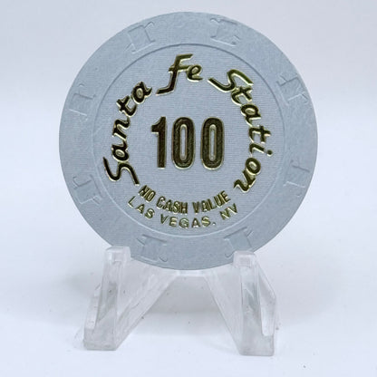 Santa Fe Station Las Vegas Nevada 2005 Series 5 $100 NCV Casino Chip E4355