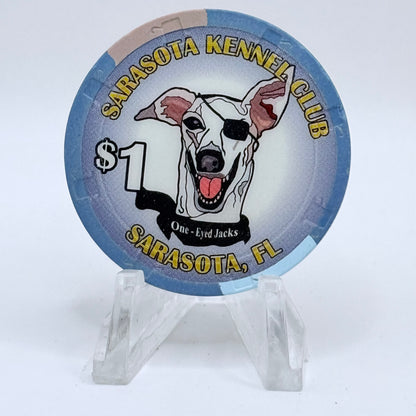 Sarasota Kennel Club Sarasota Florida $1 Casino Chip