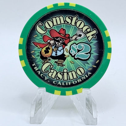 Comstock Casino Tracy California $2 Casino Chip