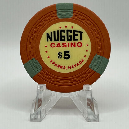 Sparks Nugget Sparks NV 1950s $5 Chip N5396