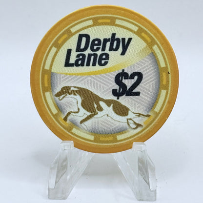 Derby Lane $2 Casino Chip