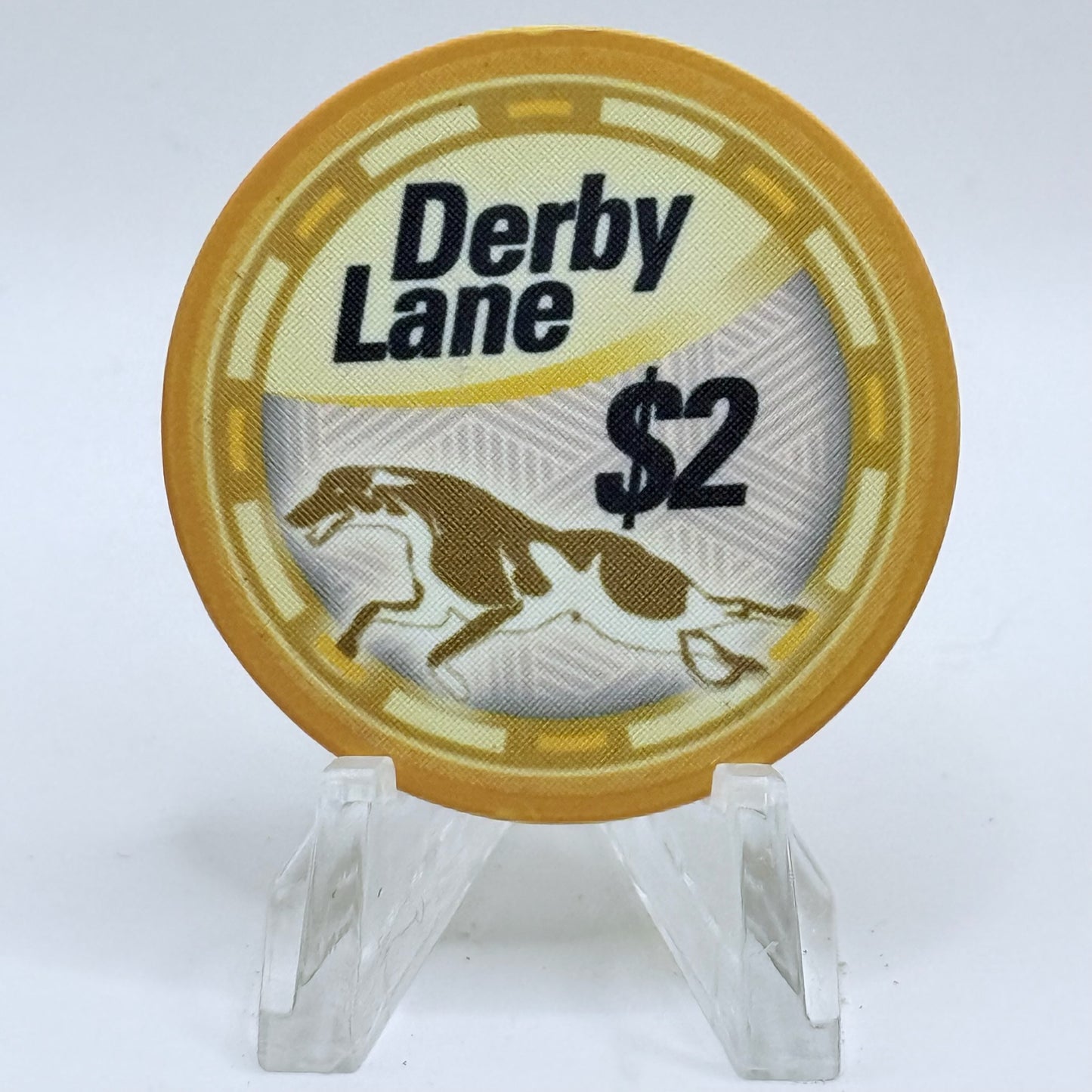 Derby Lane $2 Casino Chip