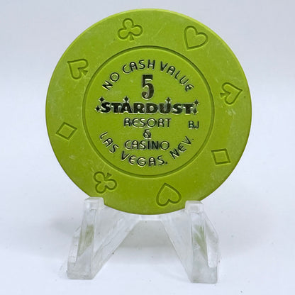 Stardust Las Vegas Nevada 2006 $5 NCV Casino Chip E5552