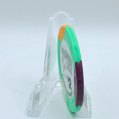 Diamond Lil's Card Casino Renton Washington $2 Casino Chip