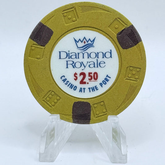 Diamond Royale Cape Canaveral Florida $2.50 Casino Chip