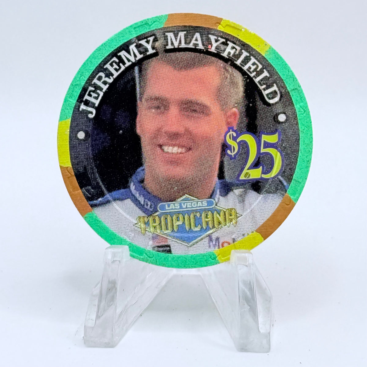 Tropicana Las Vegas Nevada 1999 'Jeremy Mayfield' LE $25 Casino Chip V5891