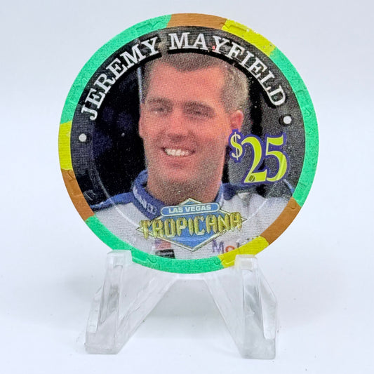 Tropicana Las Vegas Nevada 1999 'Jeremy Mayfield' LE $25 Casino Chip V5891