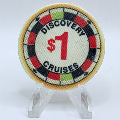 Discovery Cruise Line Miami Florida $1 Casino Chip