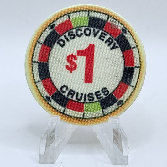 Discovery Cruise Line Miami Florida $1 Casino Chip