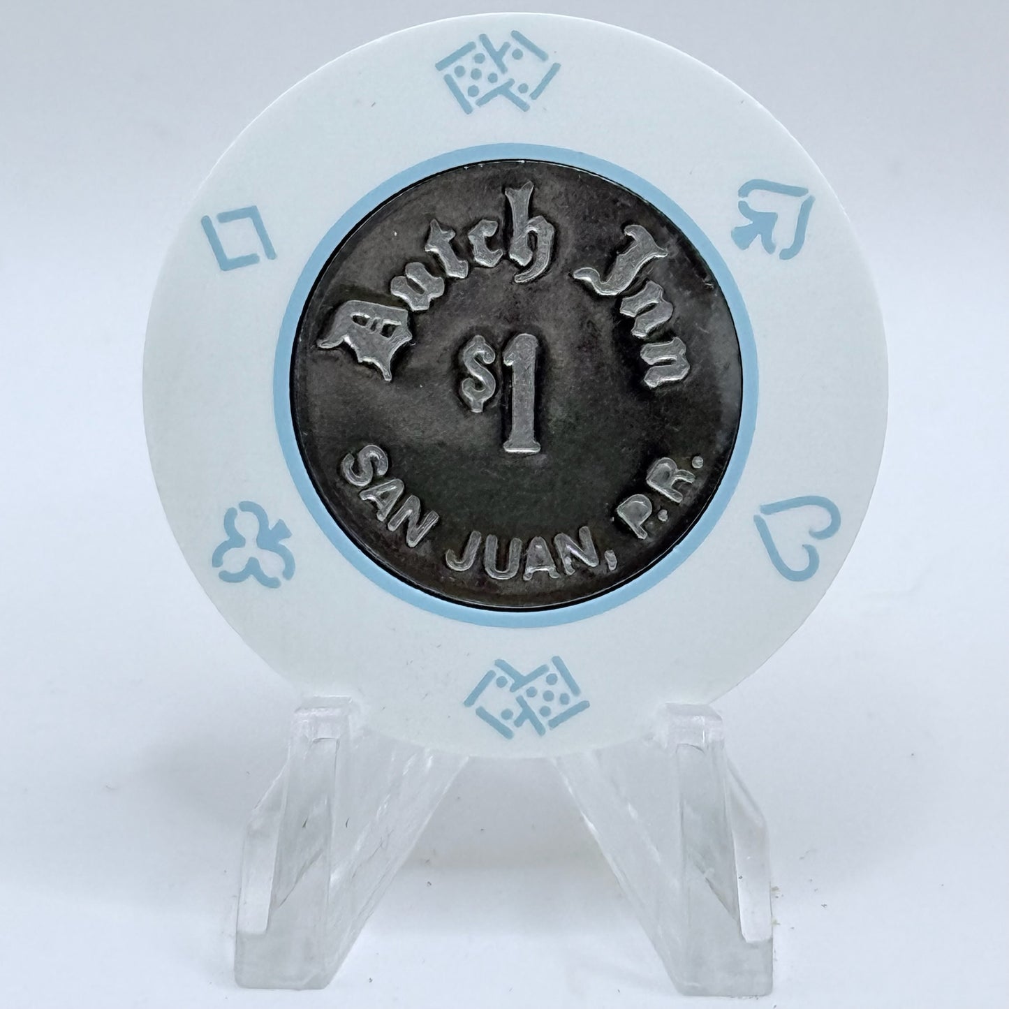 Dutch Inn San Juan Puerto Rico Series 4 $1 Casino Chip