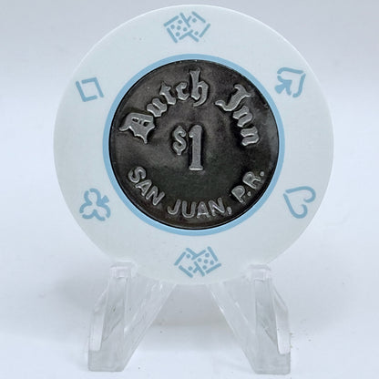 Dutch Inn San Juan Puerto Rico Series 4 $1 Casino Chip