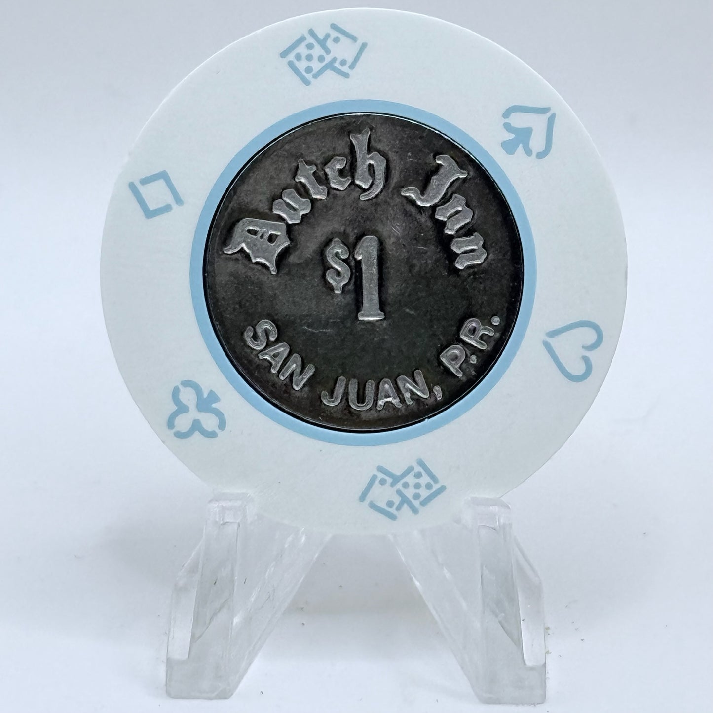Dutch Inn San Juan Puerto Rico Series 4 $1 Casino Chip