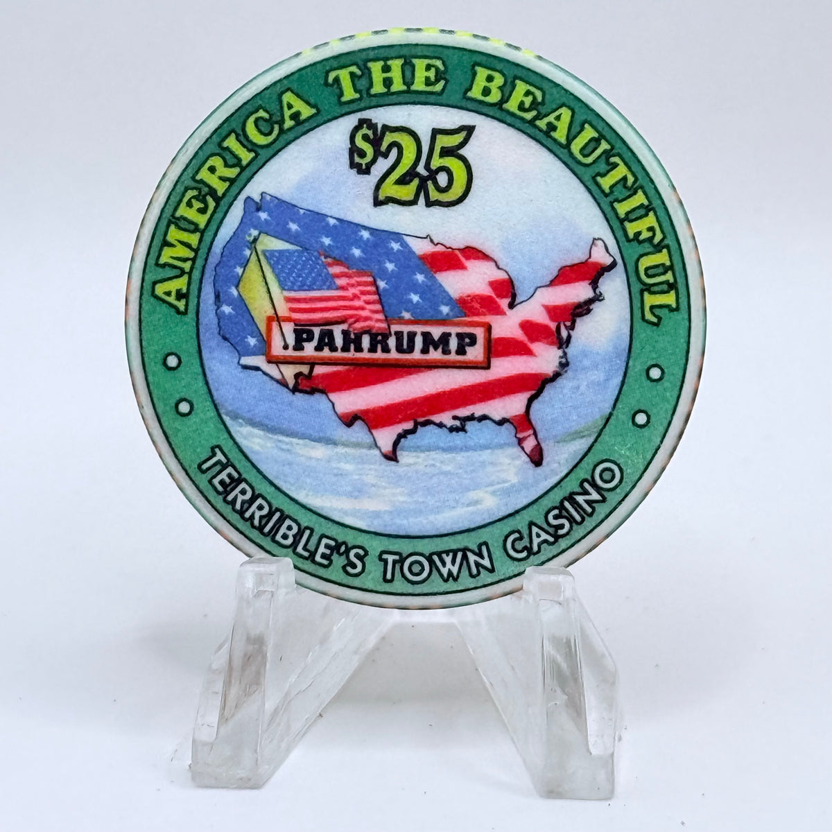 Terrible's Town Pahrump Nevada 2000 $25 Casino Chip V5744