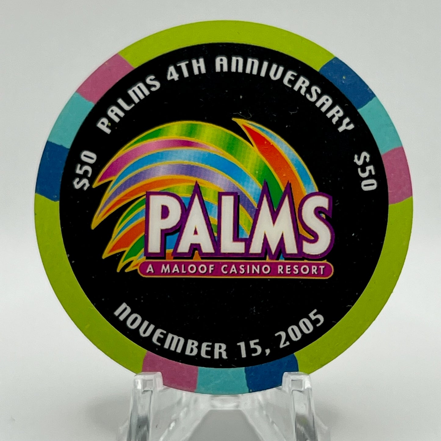 Palms Casino Resort Las Vegas NV 2005 LE $50 Chip E4903