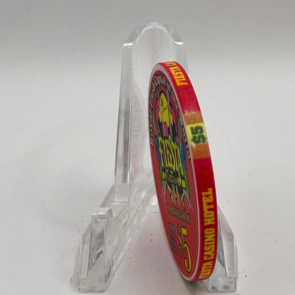 Fiesta Rancho N. Las Vegas Nevada 1999 'April Fools Day' LE $5 Casino Chip V2420
