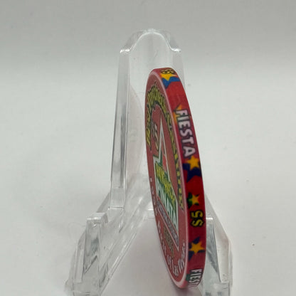 Fiesta Rancho N. Las Vegas Nevada 1998 'Best Paycheck Cashing' LE $5 Casino Chip V2414