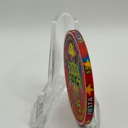 Fiesta Rancho N. Las Vegas Nevada 1998 'Best Video Poker' LE $5 Casino Chip V2415