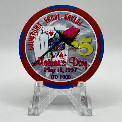 Boomtown 1997 LE $5 Chip N9372