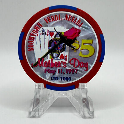 Boomtown 1997 LE $5 Chip N9372