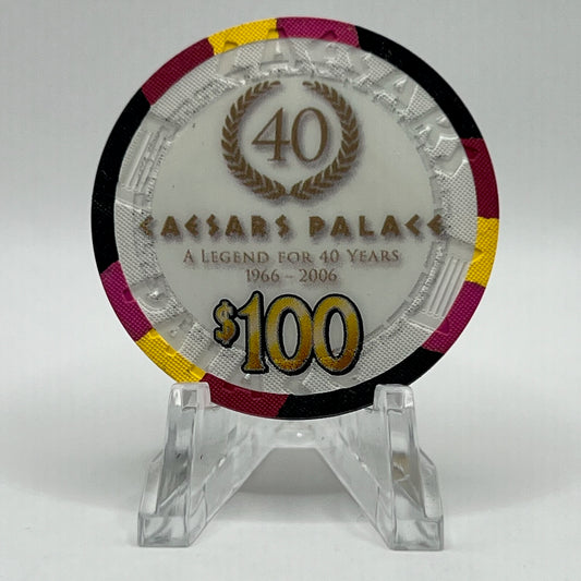 Caesars Palace Las Vegas NV 2006 LE $100 Chip E5672