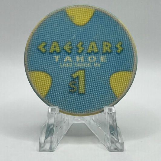 Caesars Tahoe Lake Tahoe NV 1995 $1 Chip N0558