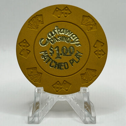 Castaways Las Vegas NV 1990s $1 Imitation Chip V3845