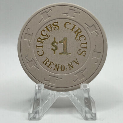 Circus Circus Reno NV 1989 $1 Chip N2959