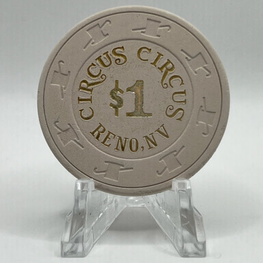 Circus Circus Reno NV 1989 $1 Chip N2959