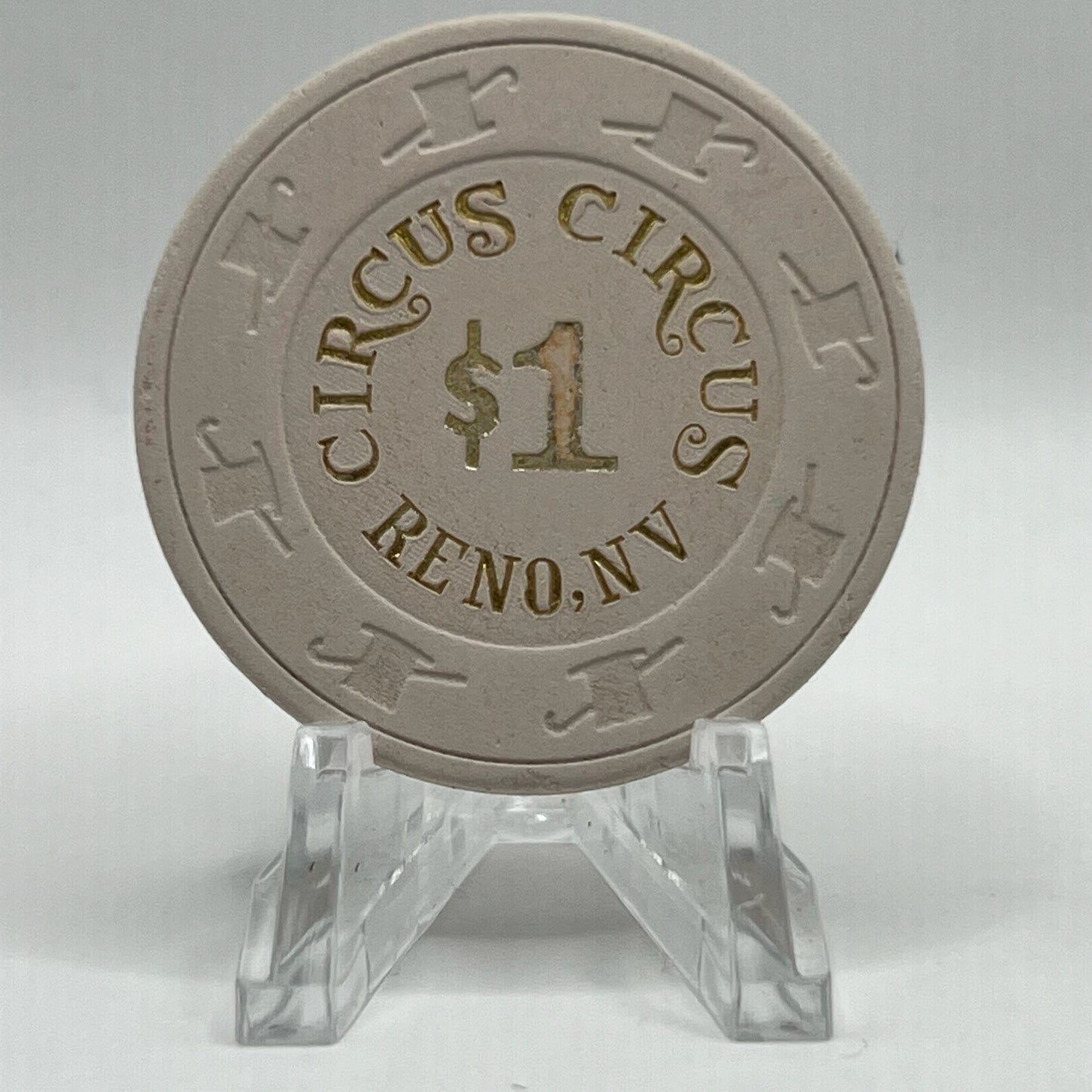 Circus Circus Reno NV 1989 $1 Chip N2959