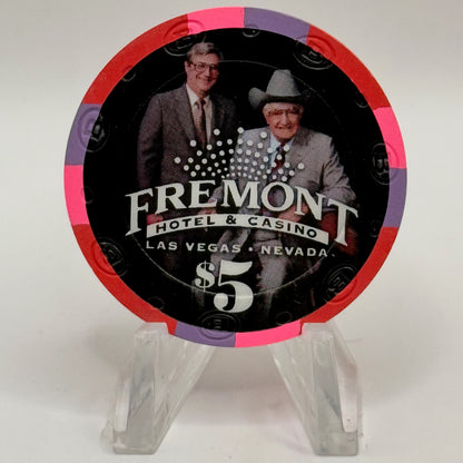 Fremont Las Vegas Nevada 2015 '40 Years Of Boyd Style' LE $5 Casino Chip D2082