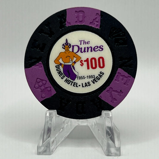 Dunes Hotel Casino Las Vegas NV 1994 Series 11 $100 Imitation Chips N5989