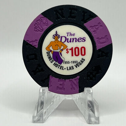 Dunes Hotel Casino Las Vegas NV 1994 Series 11 $100 Imitation Chips N5989