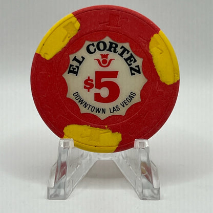 El Cortez Las Vegas NV 1990 $5 Chip N1530