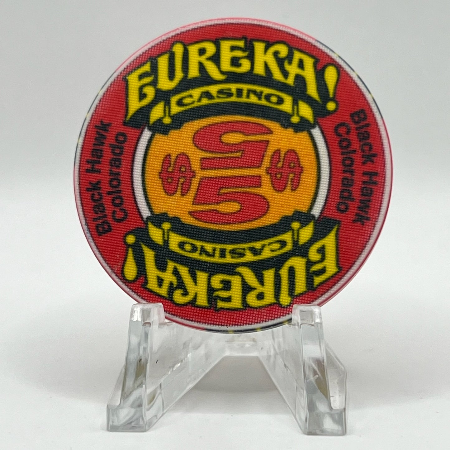 Eureka Casino (Dan Cooper's) Black Hawk CO 1992 $5 Chip