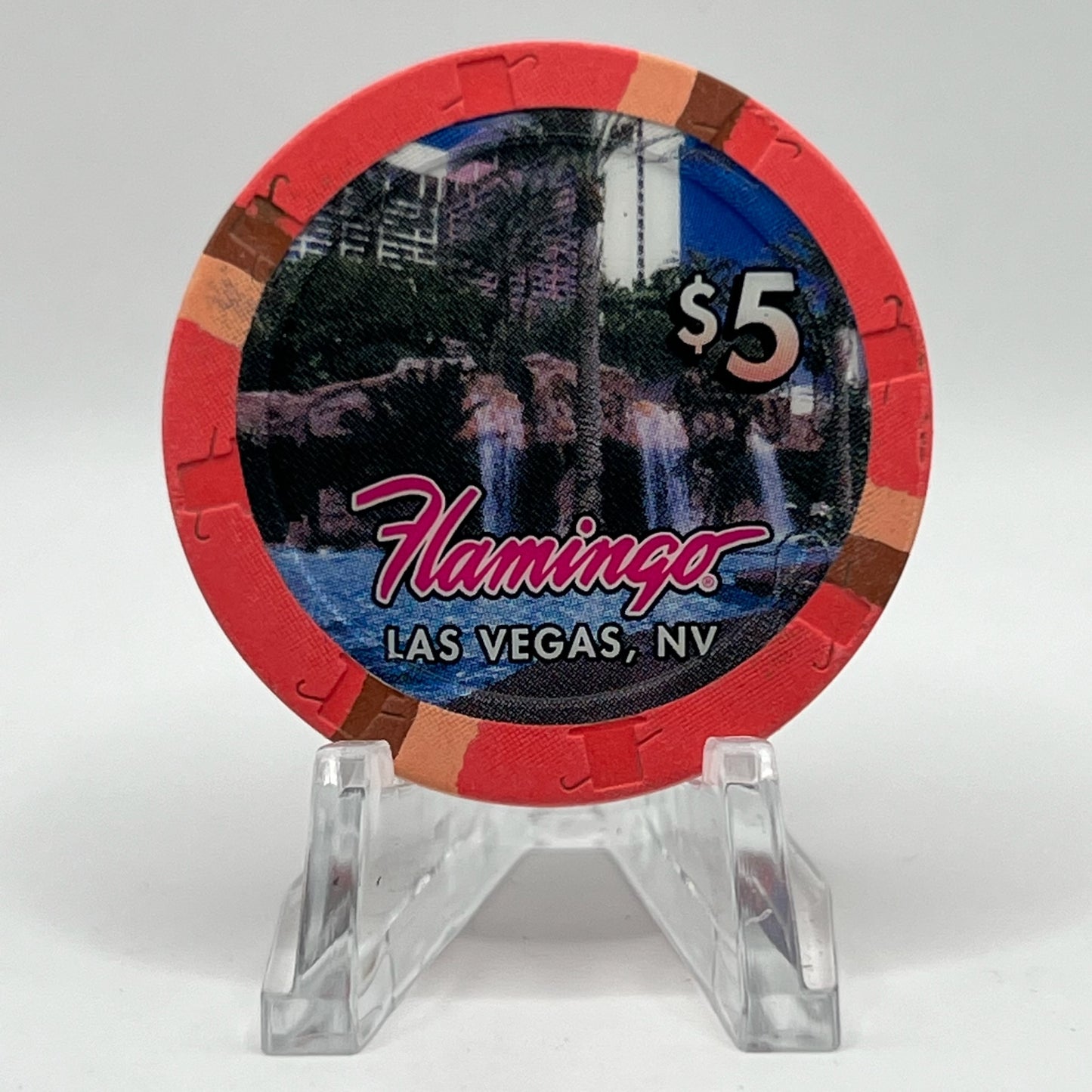 Flamingo Hotel & Casino Las Vegas NV 2000 $5 Chip V6515