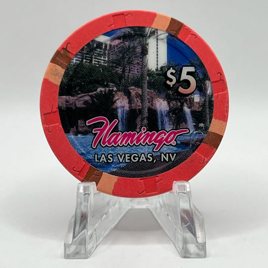 Flamingo Hotel & Casino Las Vegas NV 2000 $5 Chip V6515