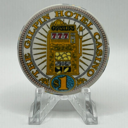 The Gilpin Black Hawk Colorado 1992 $1 Casino Chip