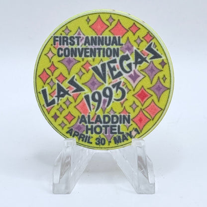 CCA Issued Convention Commemoratives (NCV) 'First Annual Convention' 1993 Casino Chip V7777