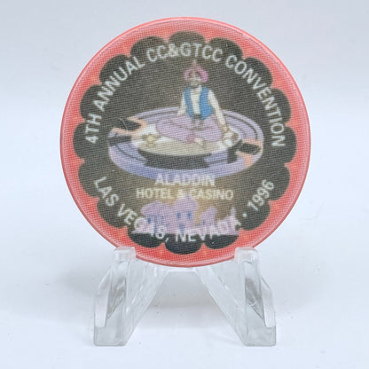 CCA Issued Convention Commemoratives (NCV) 1996 '4th Annual CC&GTCC' Casino Chip V7780