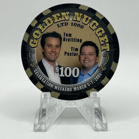 Golden Nugget Las Vegas NV 3/5 LE $100 Chip E0673