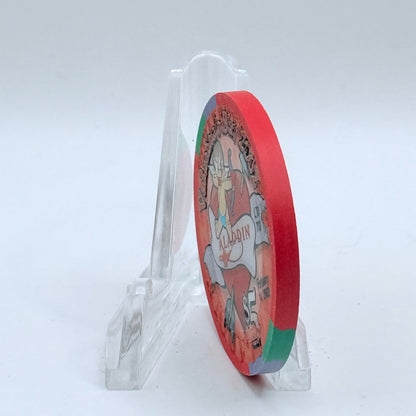 Aladdin Resort & Casino Las Vegas Nevada 2002 'Valentine's Day' LE $5 Casino Chip V7818