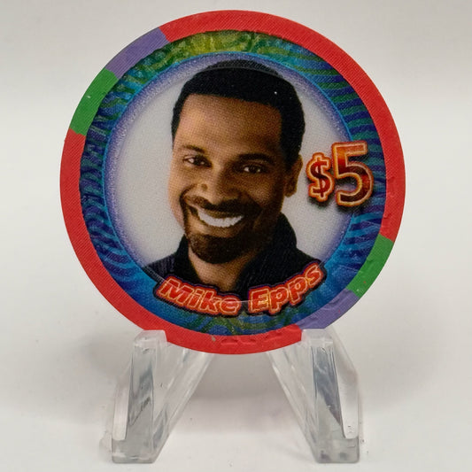 Aladdin Resort & Casino Las Vegas Nevada 2005 'Mike Epps' LE $5 Casino Chip E4807